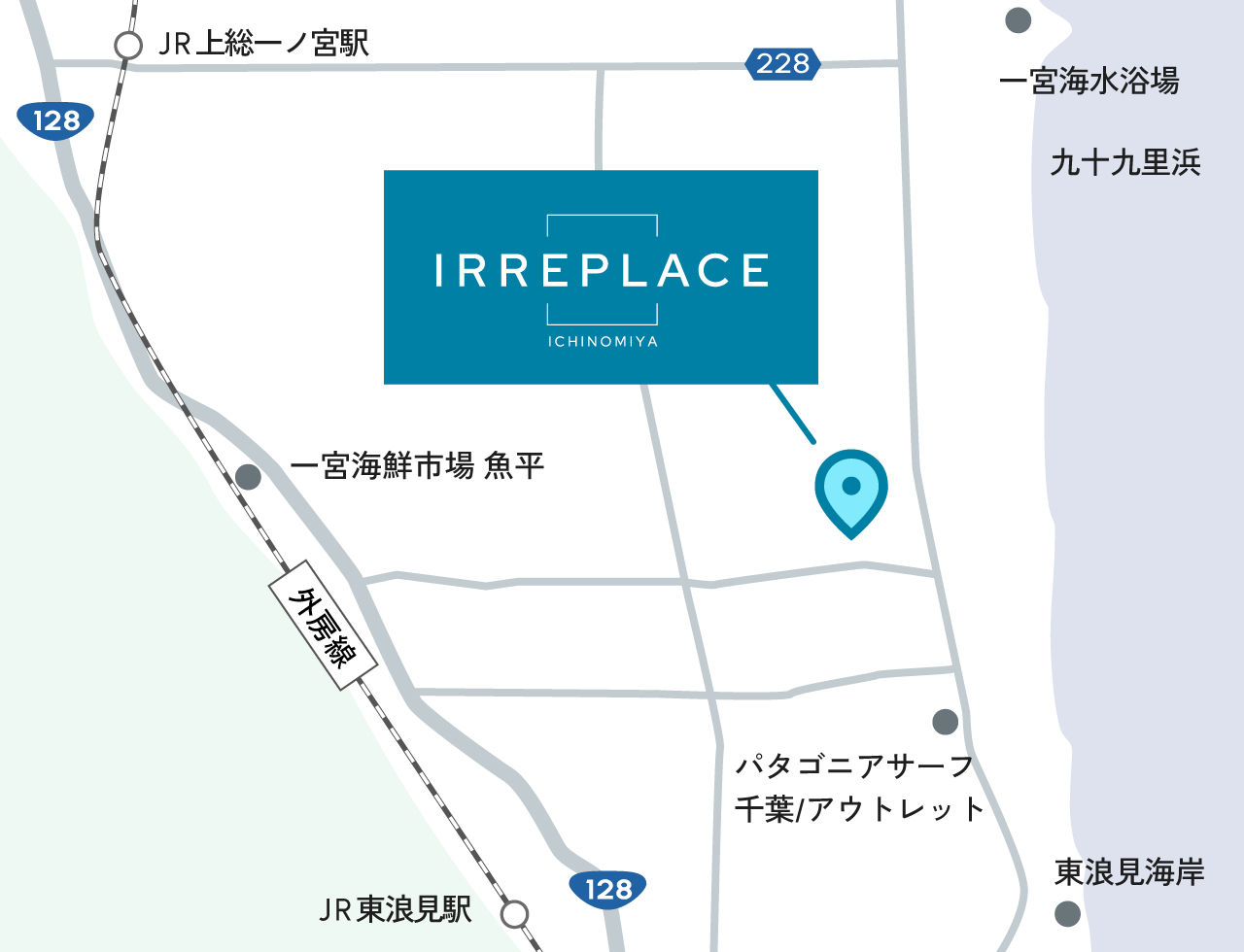 イルプレイス一宮周辺の地図